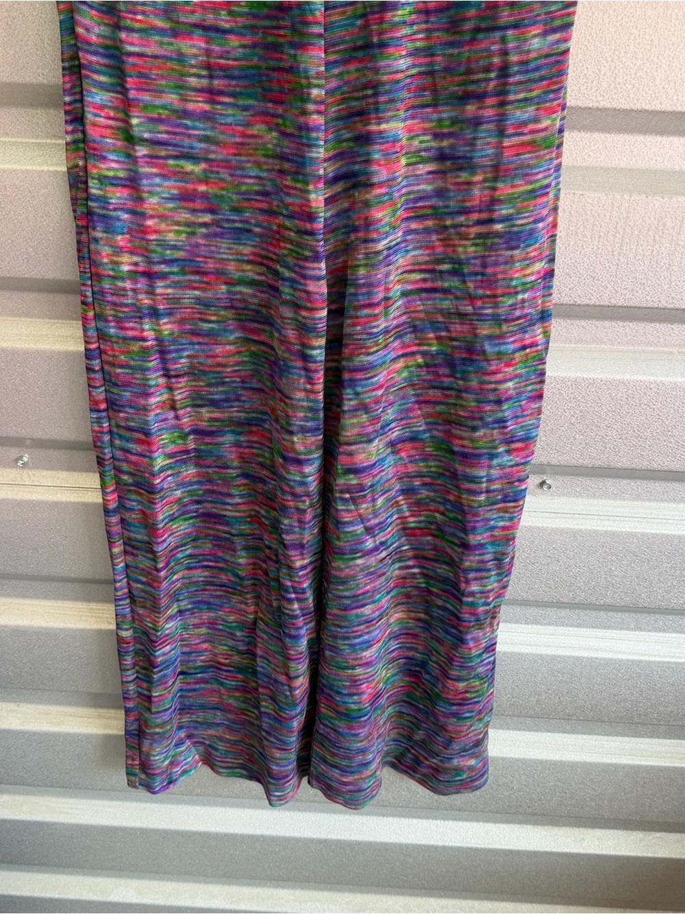 missoni vintage 70s shimmer wide leg pants - Picture 2 of 9